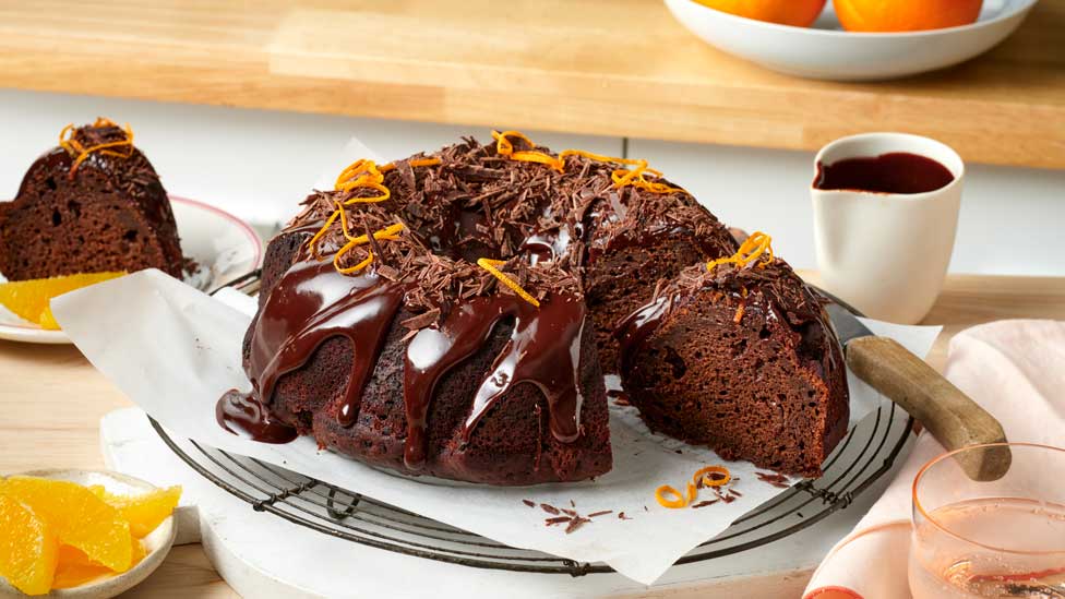 Chocolate pumpkin cake